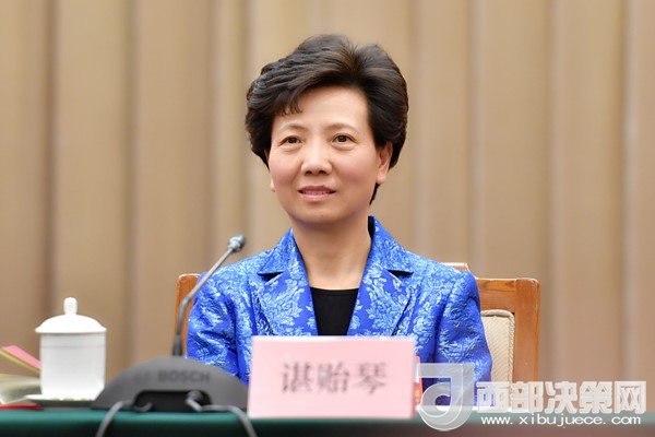 全國人大代表、貴州省委副書記、省長諶貽琴發(fā)言